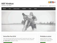 Tablet Screenshot of kst-krokus.sk